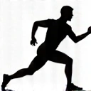 Icon representing physical exercise and movement
